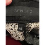 Genetic Denim NWT BLACK AND WHITE PANTS SIZE 29 (L3) Photo 4