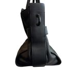 Coach Swagger Turnlock 2-Way Tote Shoulder Bag – Black Pebbled Leather Photo 6