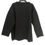 Talbots  Black Quilted Double Cloth Mock Neck Sweater 3X, Warm, Fall, Winter Photo 1