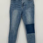 PacSun | High-Rise Ankle Jegging Jean With Two Tone Denim Patch Size 27 Photo 1