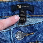 Frye Mid Rise Jeans Cotton Blue Denim Pockets Sz 6 womens Photo 4