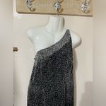 Scala  Silk Beaded One Shoulder Long evening gown 1X NWOT Photo 3