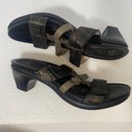 Abeo Gillian Neutral Women's Sandals Slides Adjustable Straps Dress Heels Sz 9 Black Photo 7