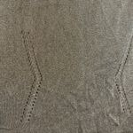 St. John  Metallic Gold Knit Mock Neck Shell Tank Top Photo 3