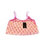 FASHIONNOVA In Your FN Dreams Satin Pink top Pink Size M Photo 2