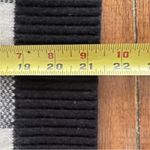 Ralph Lauren Lauren  Sweater Womens Medium Black White Buffalo Plaid Soft Photo 7