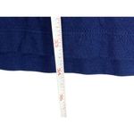 Gap Women’s Dress Grey Navy Blue 3/4 Sleeve Front Pocket Stripe Medium Fall Photo 4