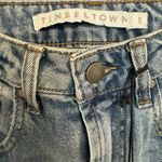 Tinseltown High Rise Graphic Wide Leg Jeans Size 5/27 Photo 7