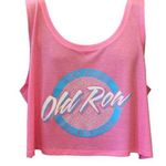 Bella Canvas Pink Old Row Crop Tank Photo 0