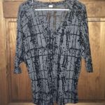 Three Dots  black and gray top size small! Photo 2