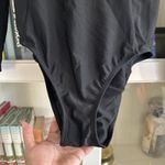  Medium HURLEY SwimSuit One Piece Long Sleeve Back Zip Black Photo 2