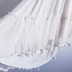 Free People 100 Degree Ivory White Lace Ruffle Mini Halter Dress Photo 4