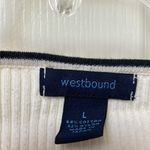 Westbound FINAL MARKDOWN Ladies  ribbed trimmed top large Photo 3