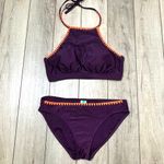 Seekers Australia Purple Orange Bikini Swimsuit Size 10 Photo 5