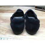 Earth Origins Lorelei Flats Women's 6 Black Leather Slip-On Comfort Loafers Photo 2