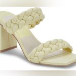 NEW Dolce Vita Ronin Sandals Pastel Yellow Braided Straps
Square Toe sz 12 Photo 0