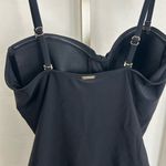 Relleciga  Women's Black Ruched One Piece Swimsuit Tummy Control One piece Photo 5