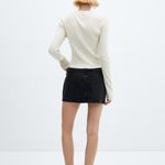 Mango  LOW-RISE DENIM MINI SKIRT Photo 2