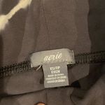 Aerie  gray white striped tie dye leggings Photo 2