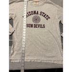 Original League  Arizona State Sun Devils Long Sleeve T Shirt Women's Small Gray Photo 1
