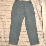 Lee Vintage High Waisted Mom Jeans Elastic Waist Light Blue Denim Relaxed Fit Photo 4
