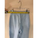 Sablyn Giselle Blazer & Charlee High Waist Pants Linen Blue Suit S Photo 9