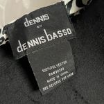 Dennis Basso Dennis by Zebra Animal Print Satin Black White Wrap Scraf Shaw NWOT Photo 7