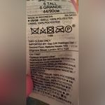 Banana Republic Navy Blue & Silver Metallic Shimmer Stripe Dress Size 6 Tall Photo 8