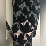 Anthropologie  Harlyn Sienna Black Floral Velvet Pants Photo 4