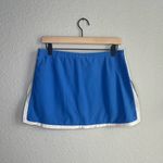 Nike 💙 Blue and White Y2K Classic Athletic Tennis Skirt Photo 2