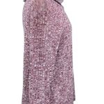 Everleigh Classic Burgundy Long Sleeve Cowl Neck Knit Sweater Photo 3