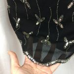 Body Central  sequins & seed bead  black halter S Photo 4