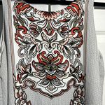 Max edition  Women’s White Panel Print Sleeveless Top - Size Large Photo 1