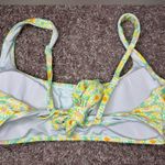 Aerie  Pastel Floral Scoop Neck Bikini Top Photo 2