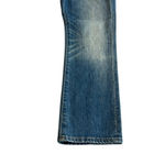 Madewell Kick Out Crop Jeans Womens Size 24 Blue Distressed Mid Rise Denim Pants Photo 3