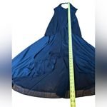 City Triangles  Vintage Prom Dress Evening Gown Black Sparkly Mesh Womens Medium Photo 11