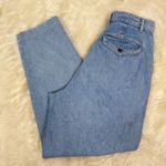 Liz Claiborne Vintage 80s Lizwear Pleated High Waist Denim Jeans Petite Size 8 Photo 2