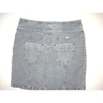 prAna Womens New 6 Merrigan Noir Blue Skirt Corduroy NWT  Work Buttons Casual 18" Photo 4