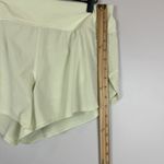 Athleta  Run With It Shorts Medium Green Athleisure Running Training Gym‎ Sporty Photo 5