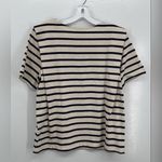 Sézane  Striped Breton Short Sleeve Shirt Size M Photo 1