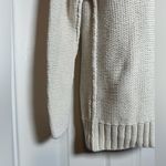 Vintage Lauren by Ralph Lauren Cotton & Linen Thick Chunky White Womens Sweater Photo 3