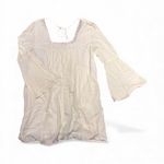 Allison Brittney  Ivory Bell Sleeve Dress Photo 0