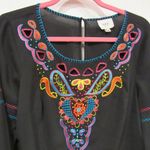 ECI  Beaded Blouse Size 10 EUC Photo 2
