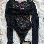 Edikted Two-Piece Lace  Bodysuit Photo 0