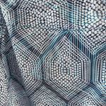 Curvy Plus XXL Pebble Beach Women’s Golf Skirt Skort Teal White Blue Photo 1