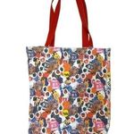 Tote Bag Tokyo Friends Japan Asian Small 2 Handle Y2K 90s shopping Concept One Red Photo 0