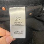 Mother The Mid Rise Dazzler Ankle Jeans in Deep End Wash Black Denim sz. 27 Photo 7