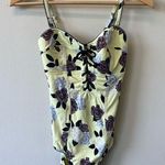 Seafolly  yellow multicolor floral one piece swimsuit Photo 0
