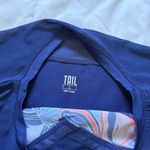 Tail Long Sleeve T Shirt Womans Size Large Blue Floral Tennis Golf Yoga Outdoor Photo 6