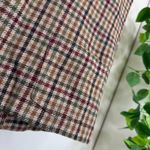 Marsh Landing Vintage VTG  Cropped Plaid Wool Blend Vest size S Small Photo 9